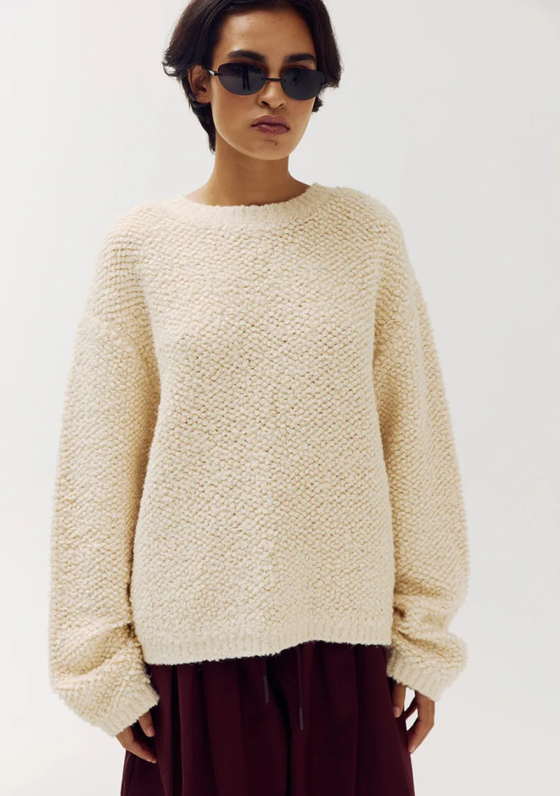 Trui Nino van Harper & Yve, kleur Creme Brulee