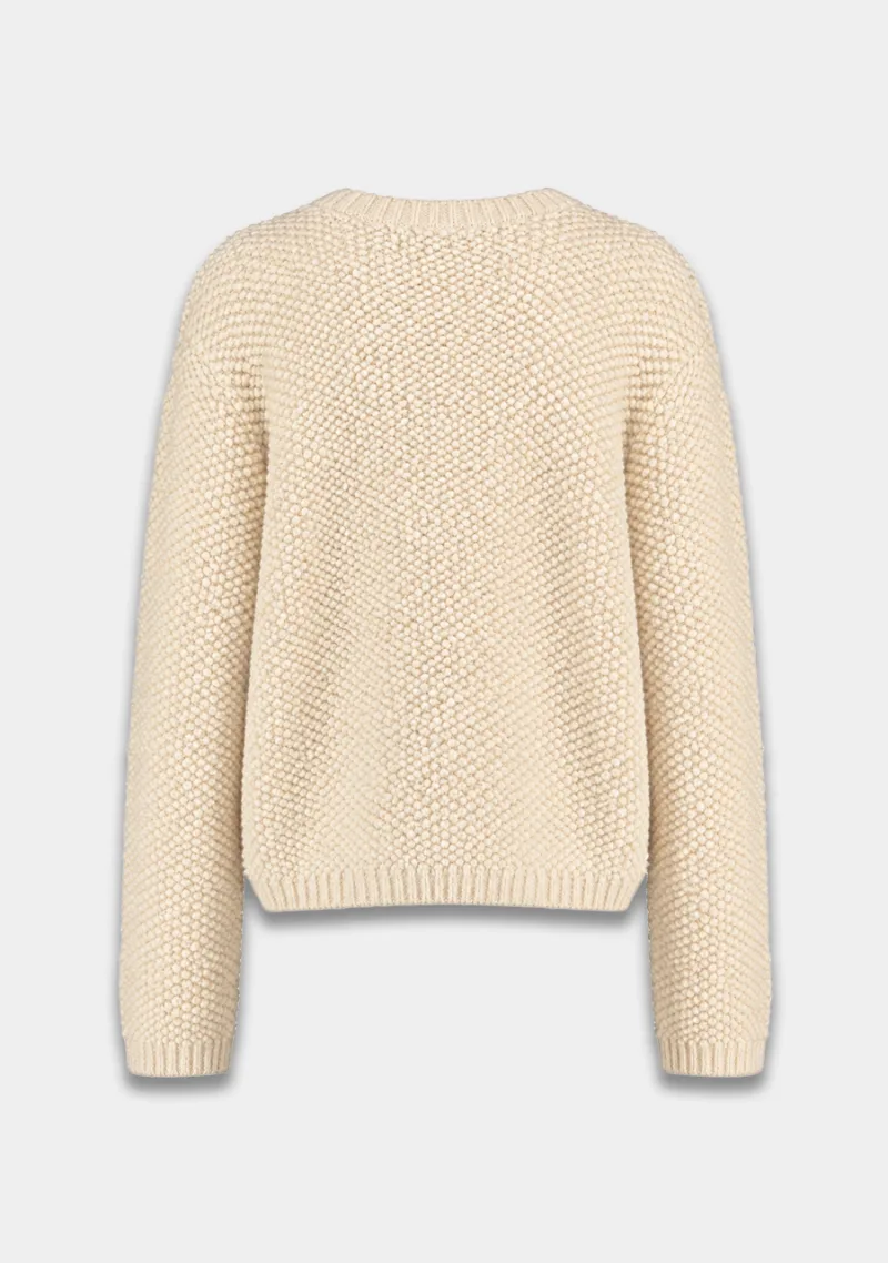 Trui Nino van Harper & Yve, kleur Creme Brulee