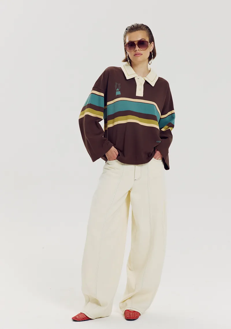 Sweater Pollie van Harper & Yve, kleur Hot Fudge