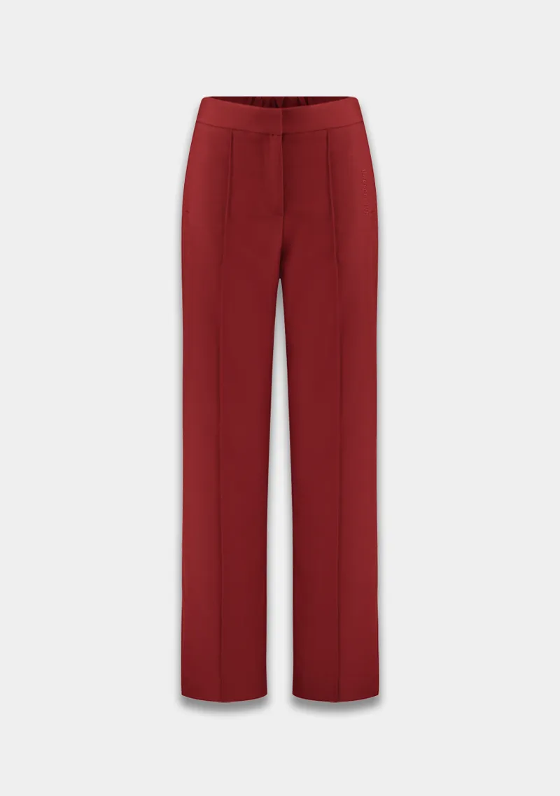 Broek Poppy van Harper & Yve, kleur Wine Berry