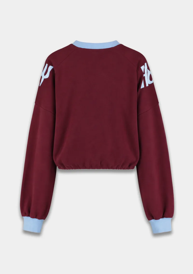Sweater Race van Harper & Yve, kleur Red Port