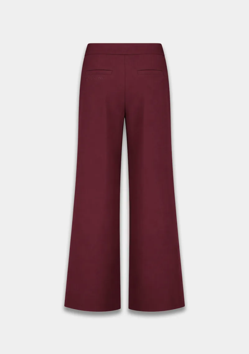 Sadie-Pants van Harper & Yve, kleur Tipsy Red