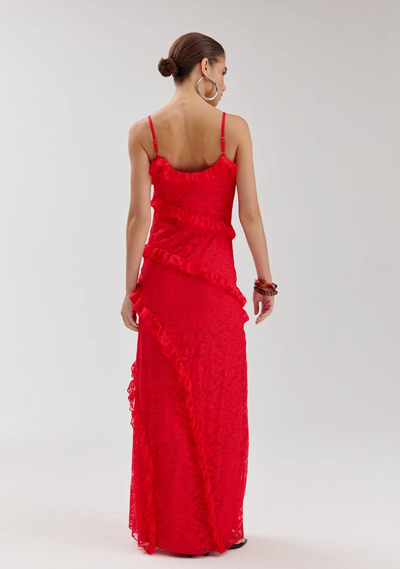 Jurk Sammie van Harper & Yve, kleur Poppy Red