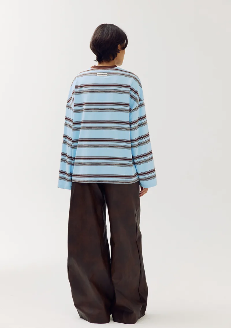 T-shirt Tommy van Harper & Yve, kleur Blue Stripe
