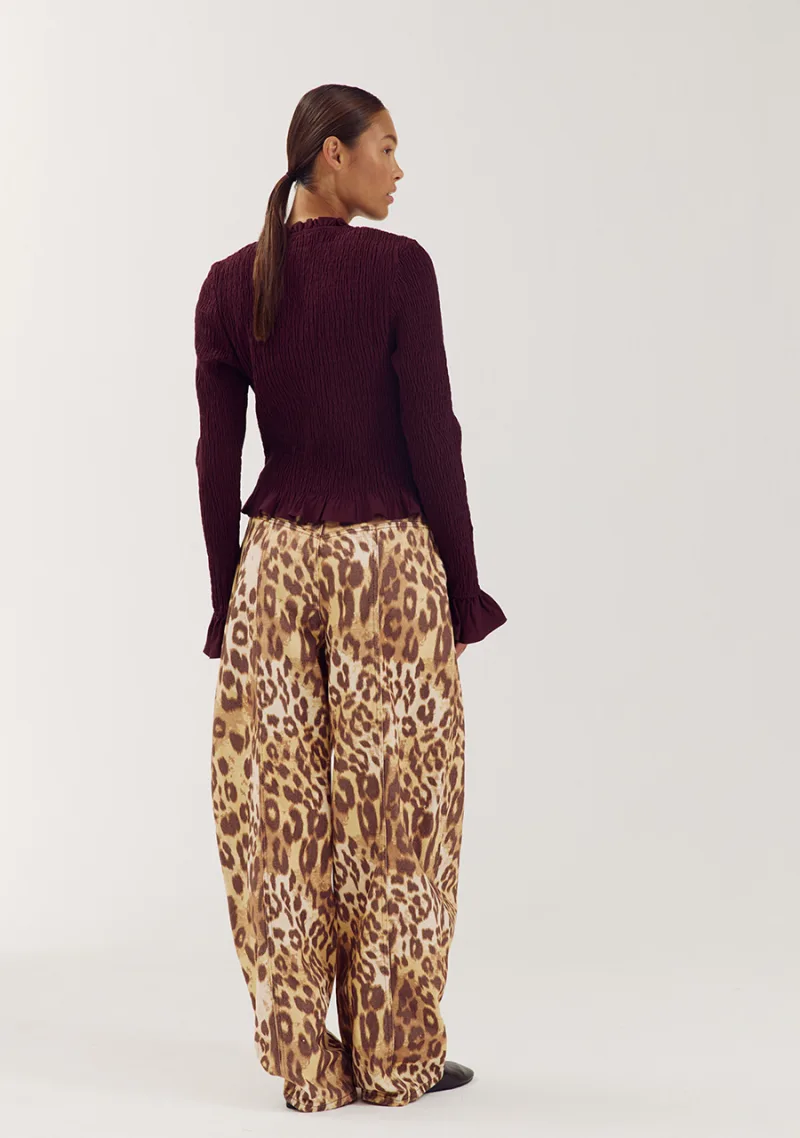 Blouse Veerle van Harper & Yve, kleur Tipsy Red