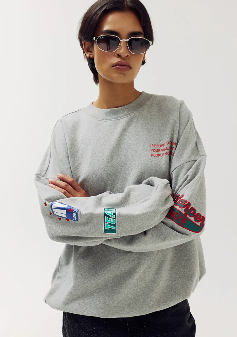 Yara-Sw van Harper & Yve, kleur Grey Melee