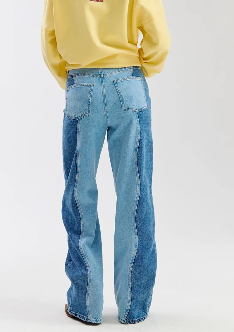 Yve Pants van Harper & Yve, kleur Light/Mid Blue