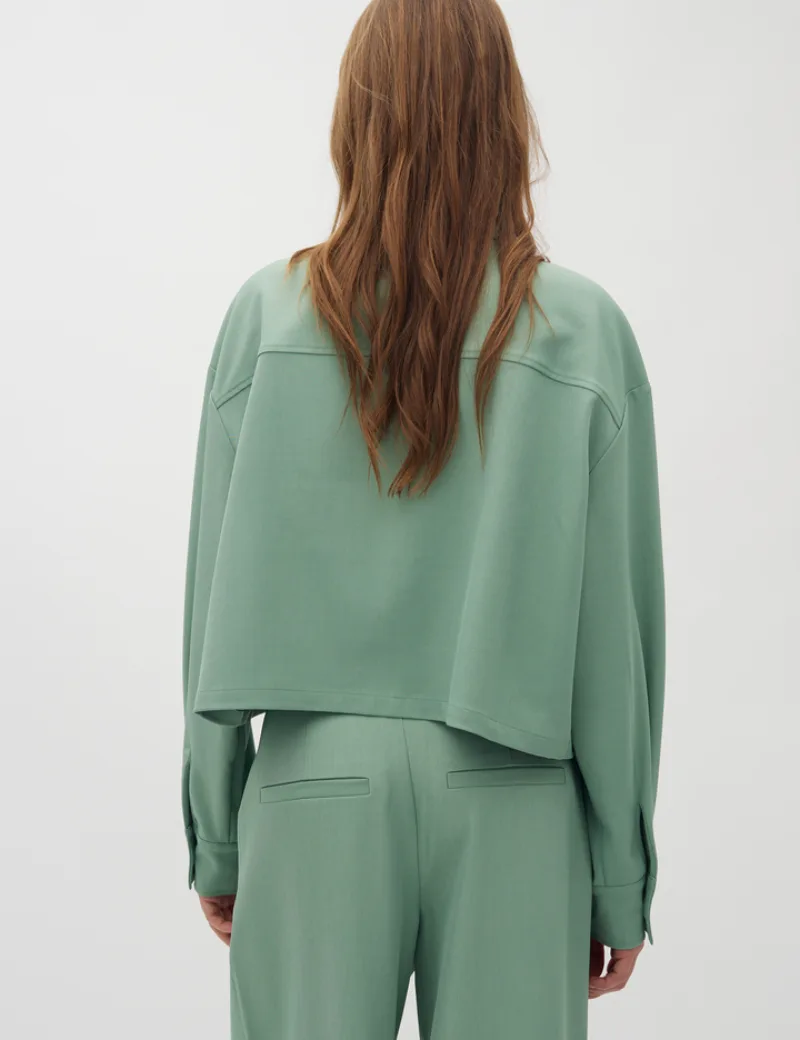 Alicenna Jacket van MbyM, kleur Mineral Green