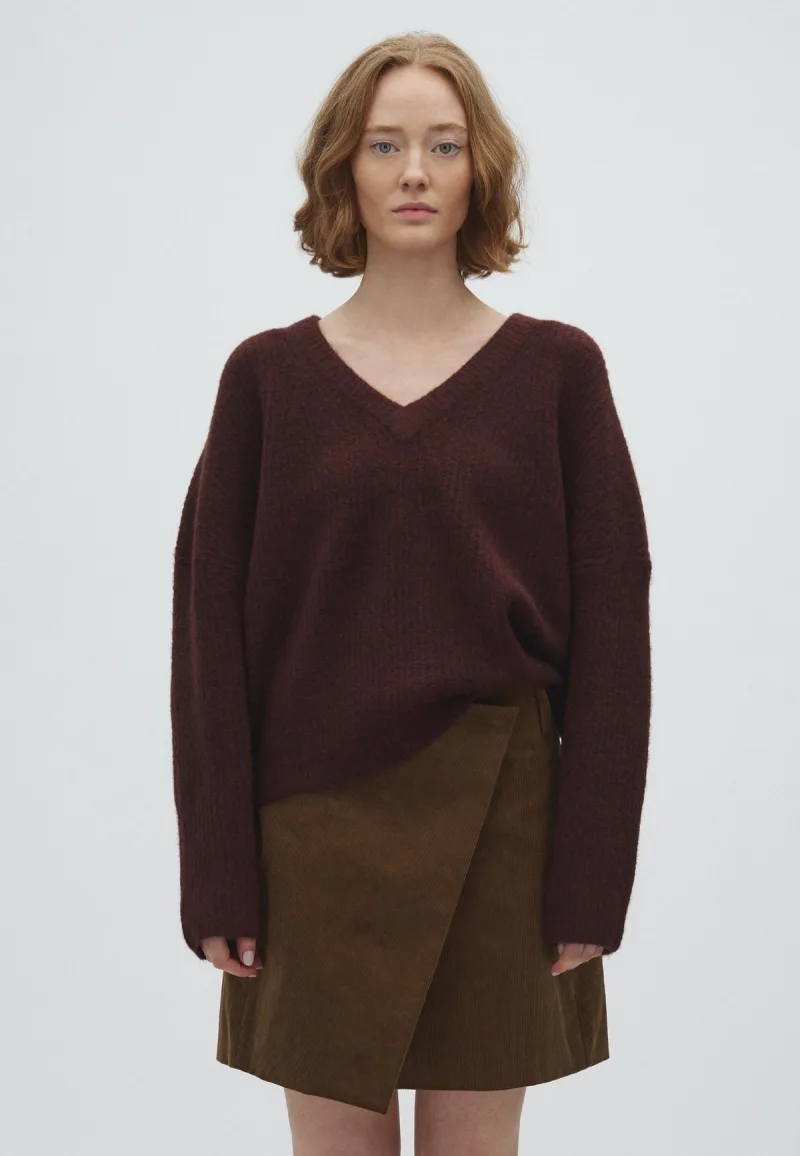 Gillian V-M van MbyM, kleur Deep Maroon Mix