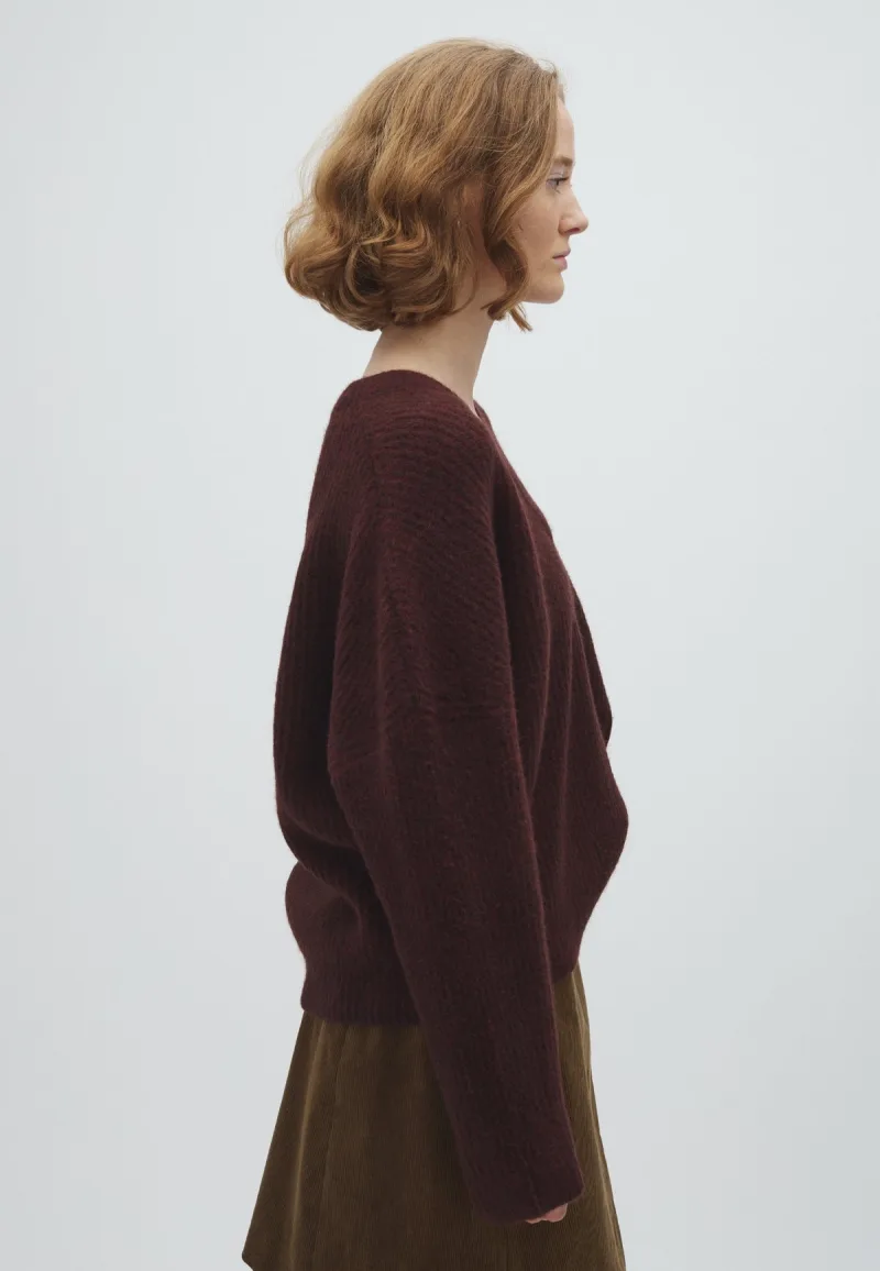 Gillian V-M van MbyM, kleur Deep Maroon Mix