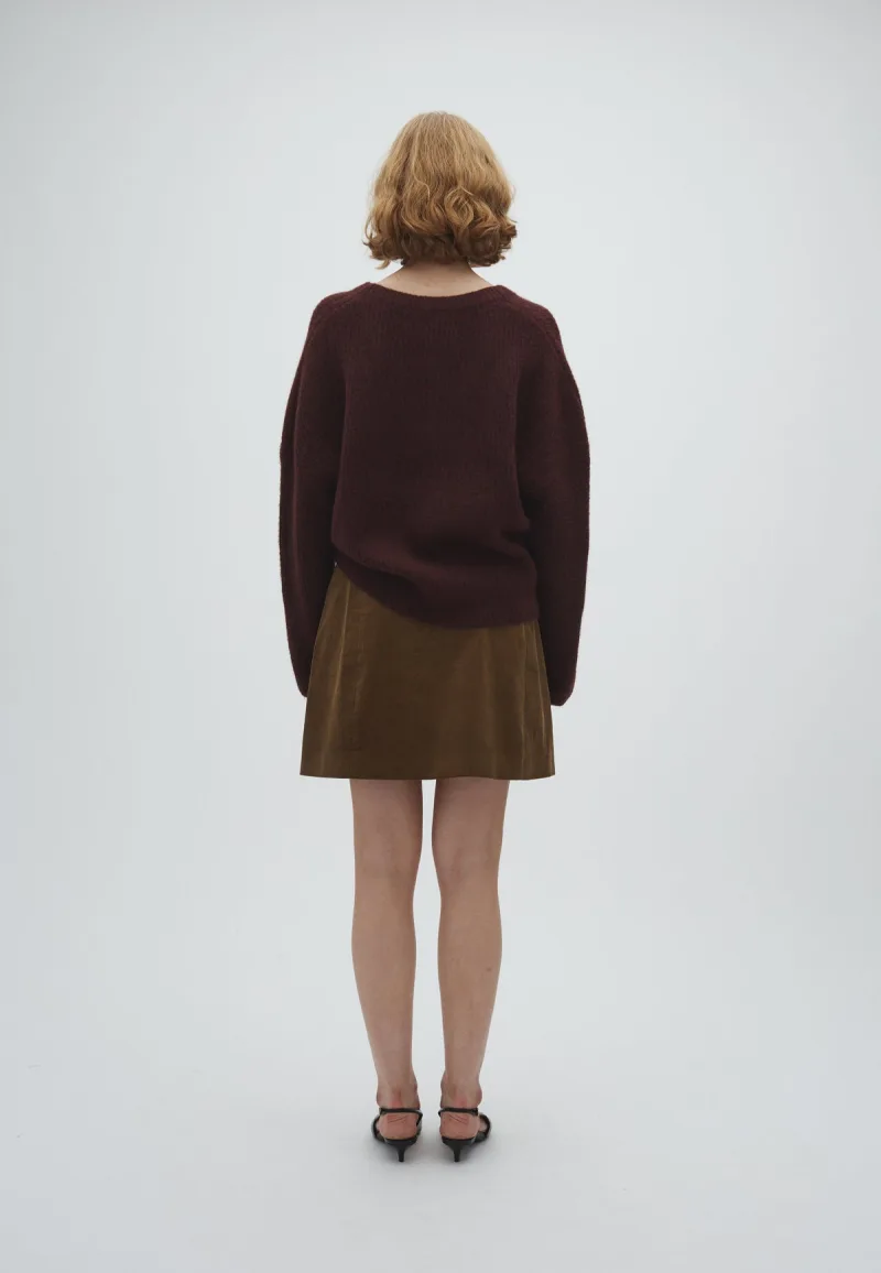 Gillian V-M van MbyM, kleur Deep Maroon Mix