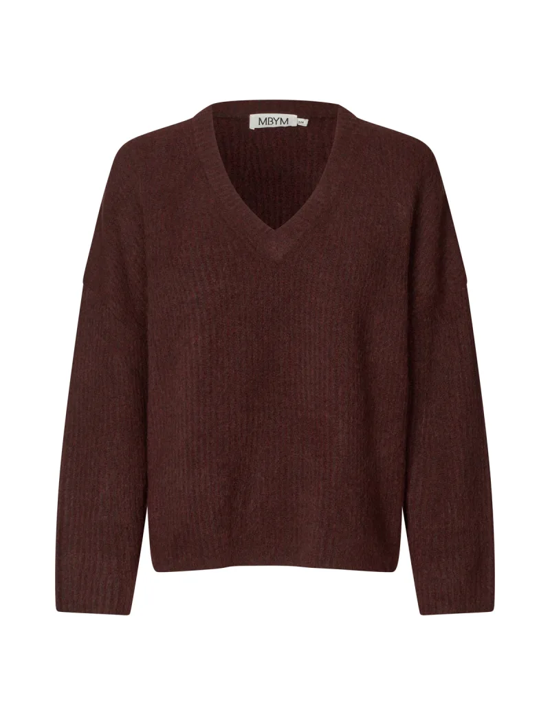 Gillian V-M van MbyM, kleur Deep Maroon Mix
