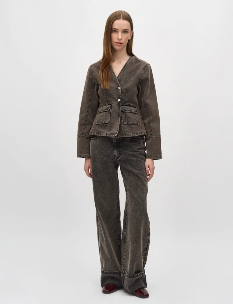 Liandra Jacket van MbyM, kleur Chocolate Martini