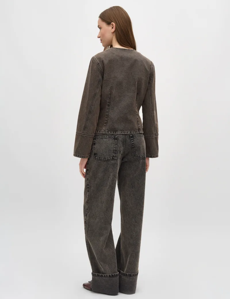 Liandra Jacket van MbyM, kleur Chocolate Martini