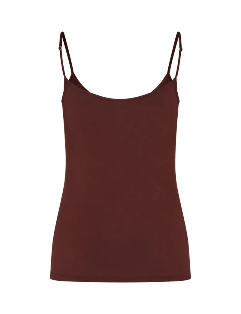 Manila Top van MbyM, kleur Maroon Noir