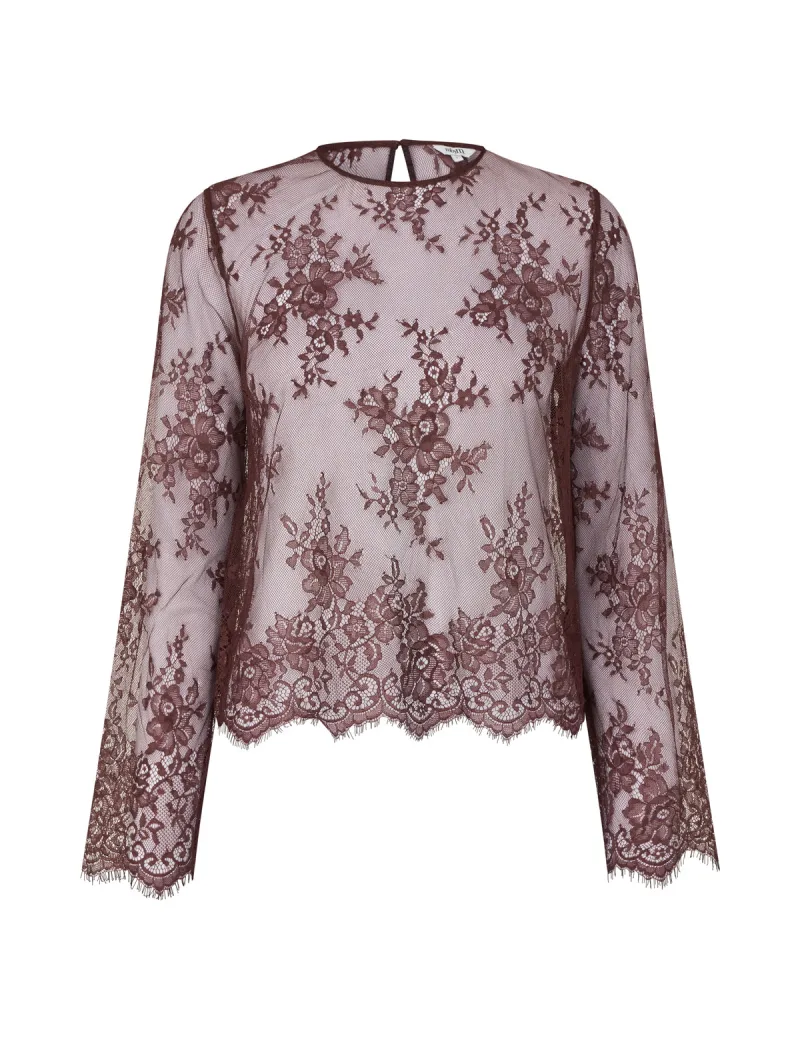 Marielle-M van MbyM, kleur Maroon Noir