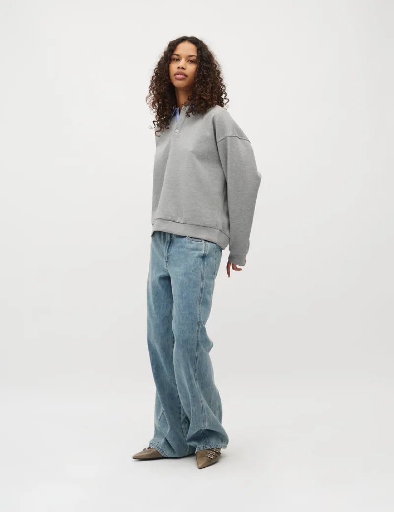 Royla-M van MbyM, kleur Medium Grey Melange