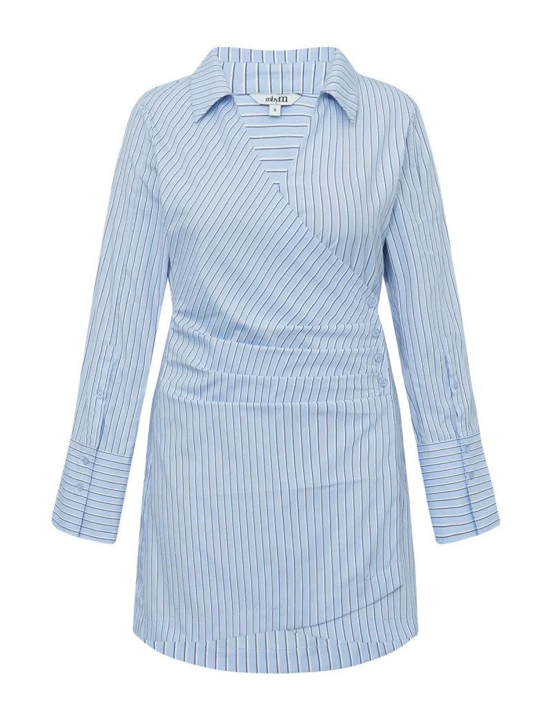 Saffira Dress van MbyM, kleur Blue Navy
