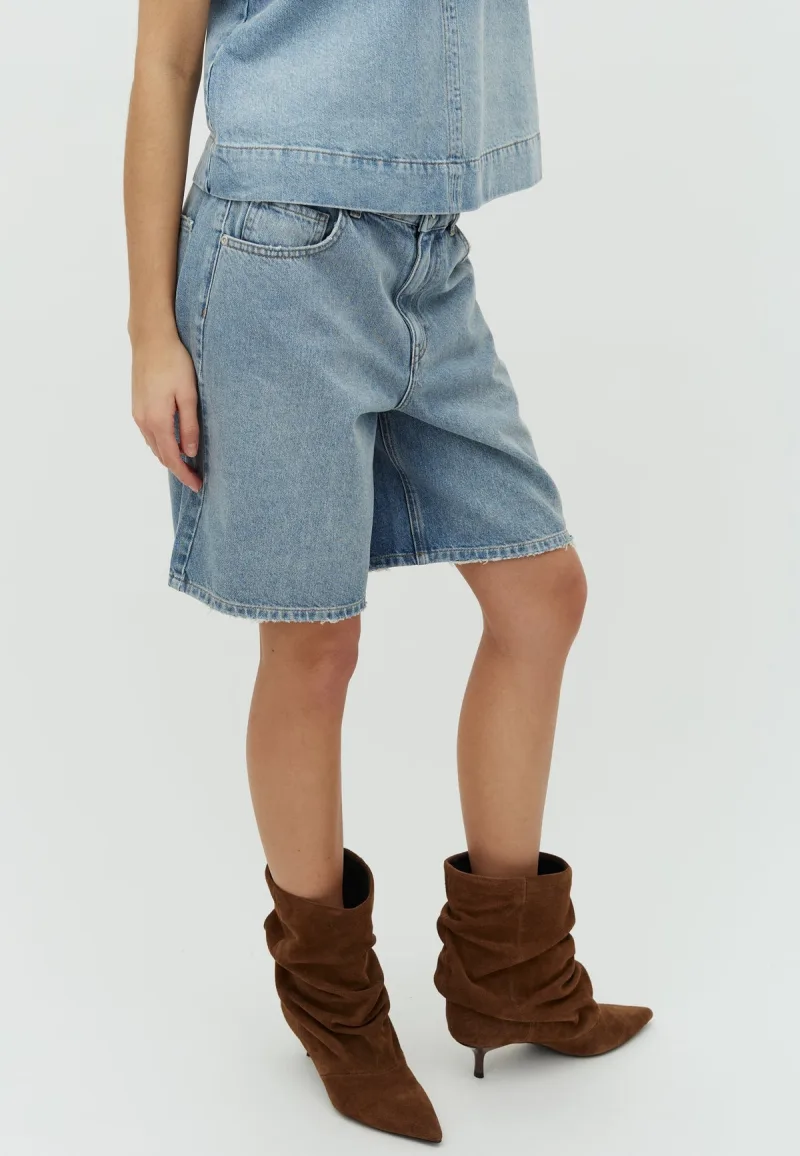 Talina-M Short van MbyM, kleur Light Blue Brushing