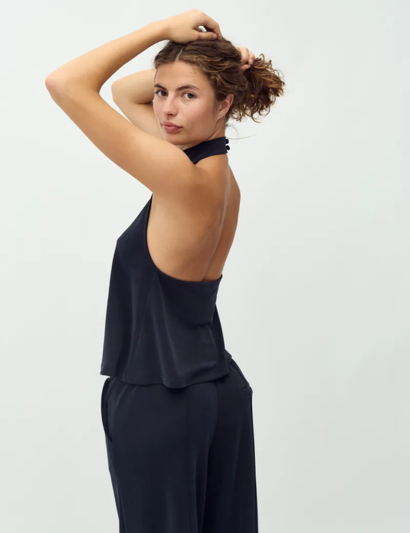 Zuzelda Bosko Luxe Top van MbyM, kleur Black