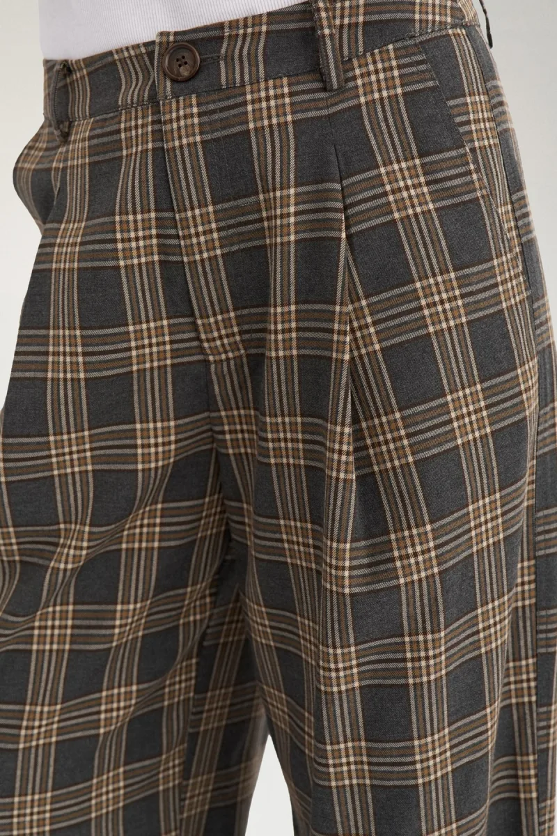 Nukamala Pants van Nümph, kleur Dark Grey Melange