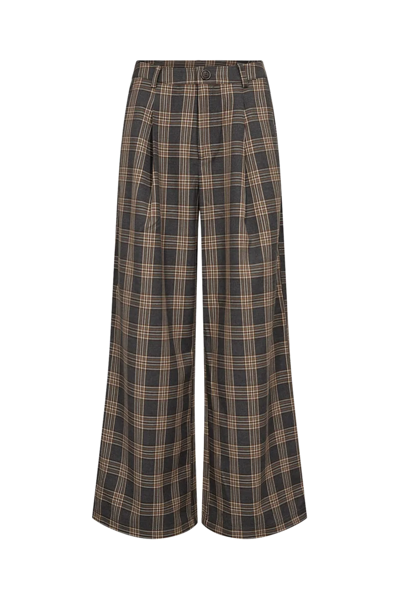 Nukamala Pants van Nümph, kleur Dark Grey Melange