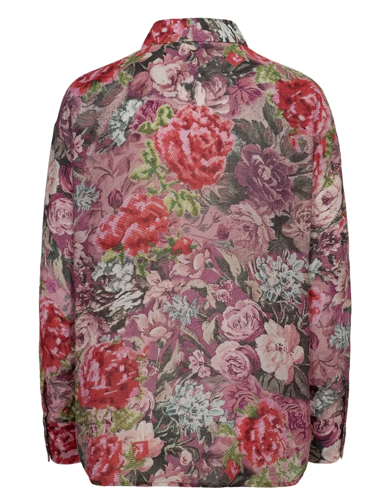 Numarcelle Shirt van Nümph, kleur Goji Berry