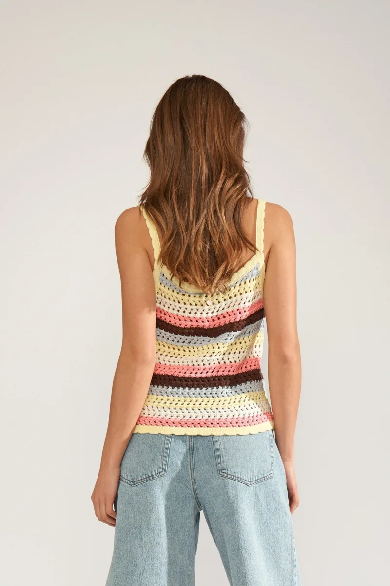 Numolina Singlet van Nümph, kleur Popcorn