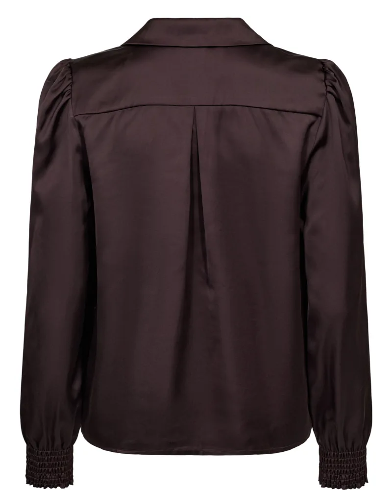 Nusitas Shirt van Nümph, kleur Chocolate Plum