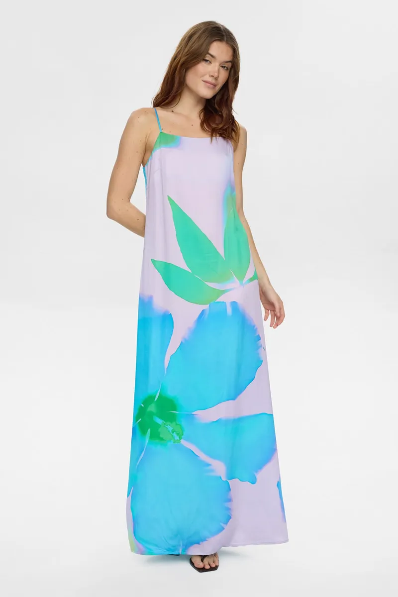 Nusunlee Dress van Nümph, kleur Orchid Bloom