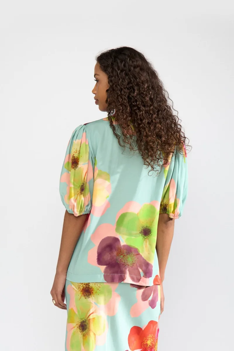 Nutassy Shirt van Nümph, kleur Harbor Gray