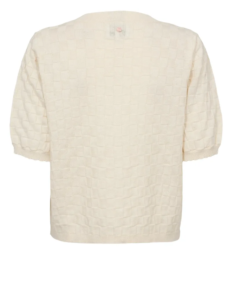 Nutika Cardigan van Nümph, kleur Whitecap Gray