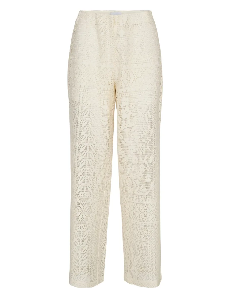 Nuwicky Pants van Nümph, kleur Cloud Dancer