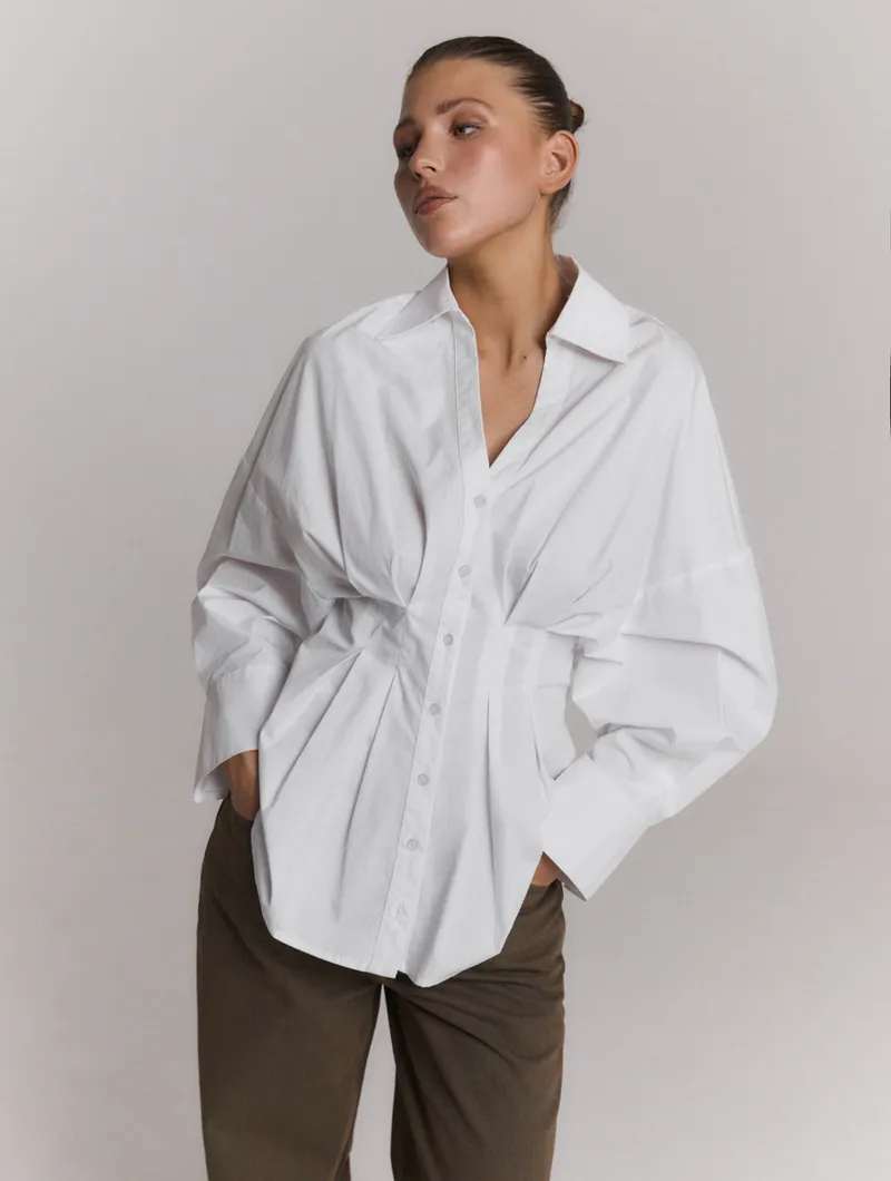 Blouse Guusje van Refined Department, kleur White