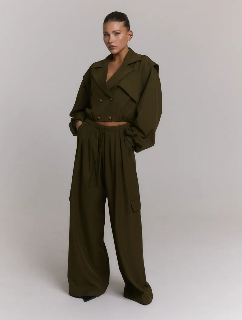 Bomber Laya van Refined Department, kleur Army