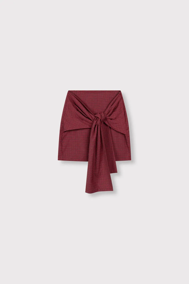 Check Skirt Billy van Refined Department, kleur Check