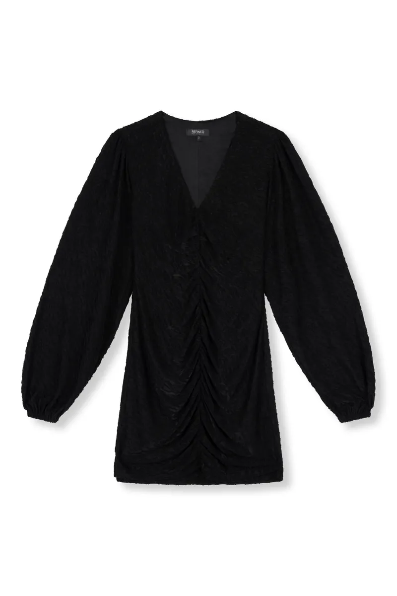 Dress Eden van Refined Department, kleur Black