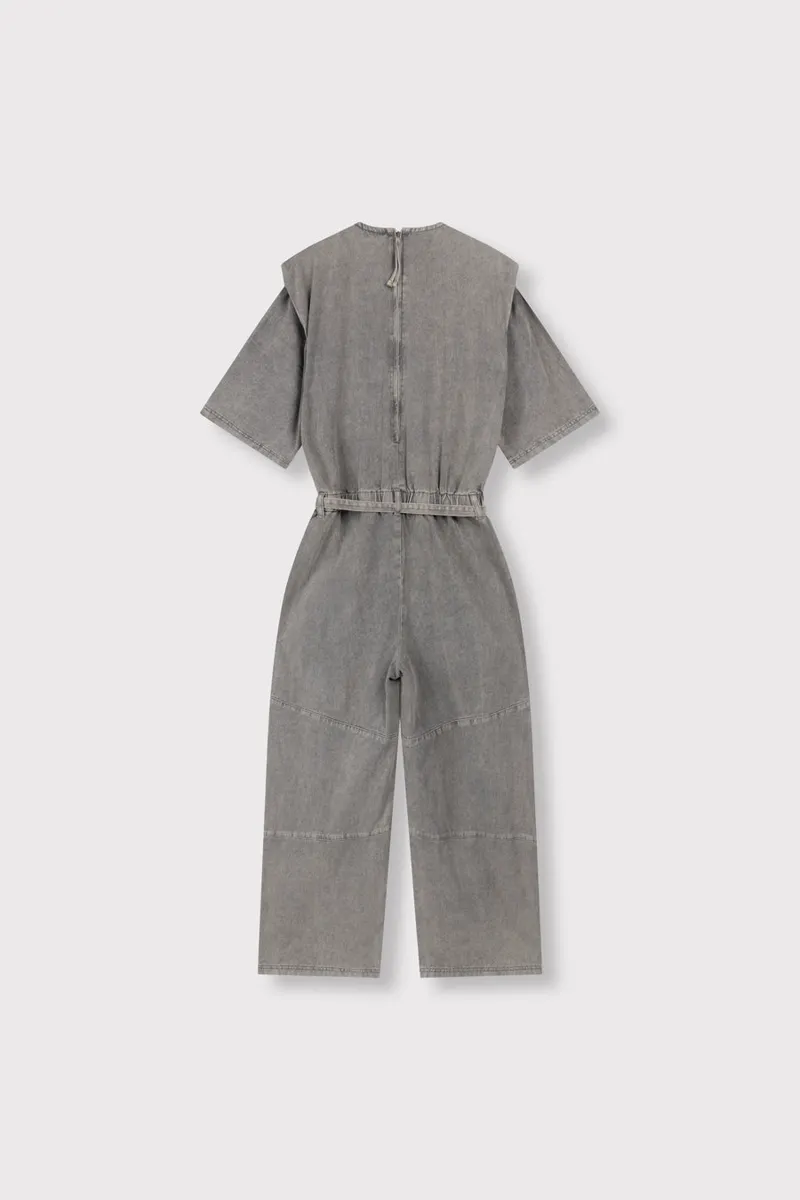 Jumpsuit Mona van Refined Department, kleur Mid Grey