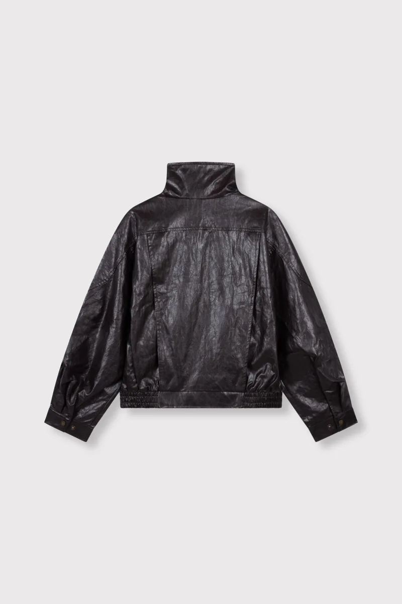Lee Jacket van Refined Department, kleur Choc Brown