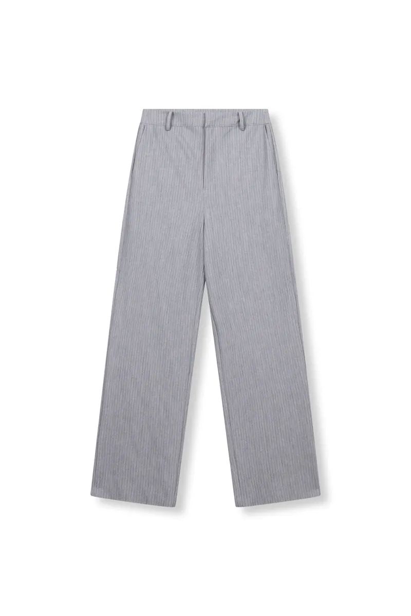 Relaxed Pants Kalea van Refined Department, kleur Light Grey