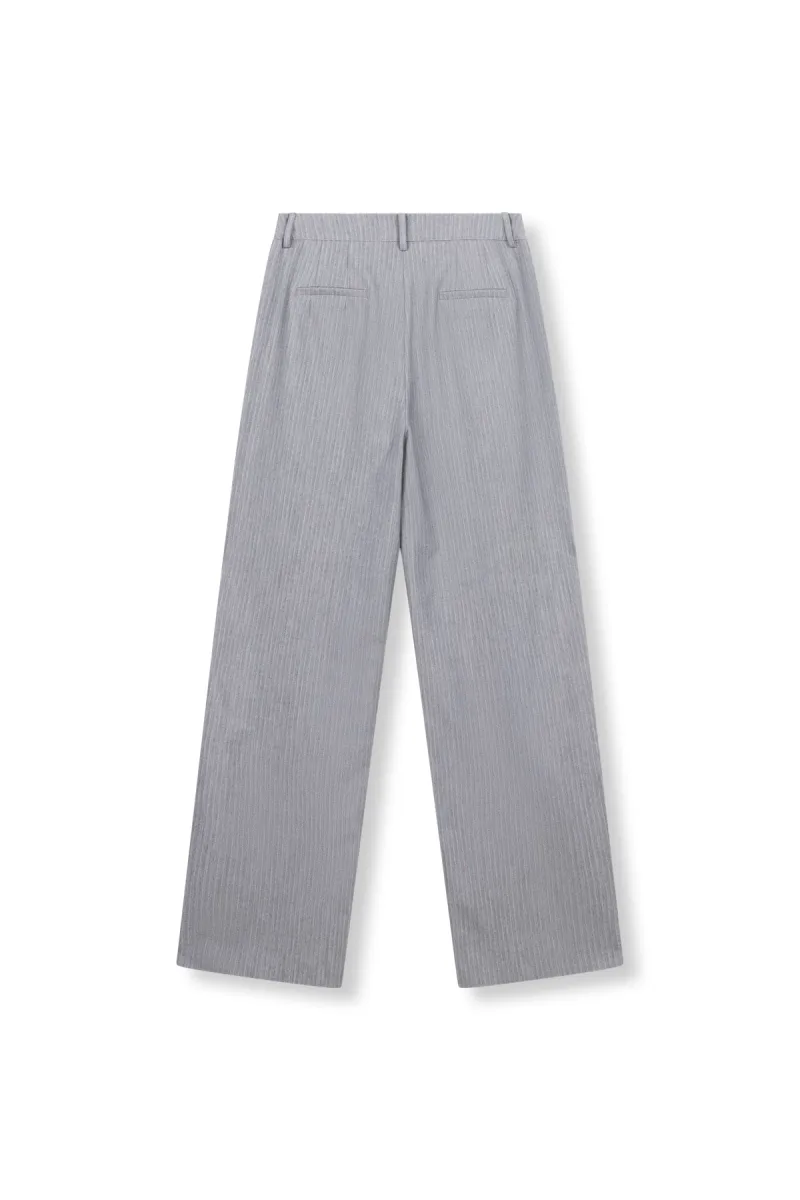Relaxed Pants Kalea van Refined Department, kleur Light Grey