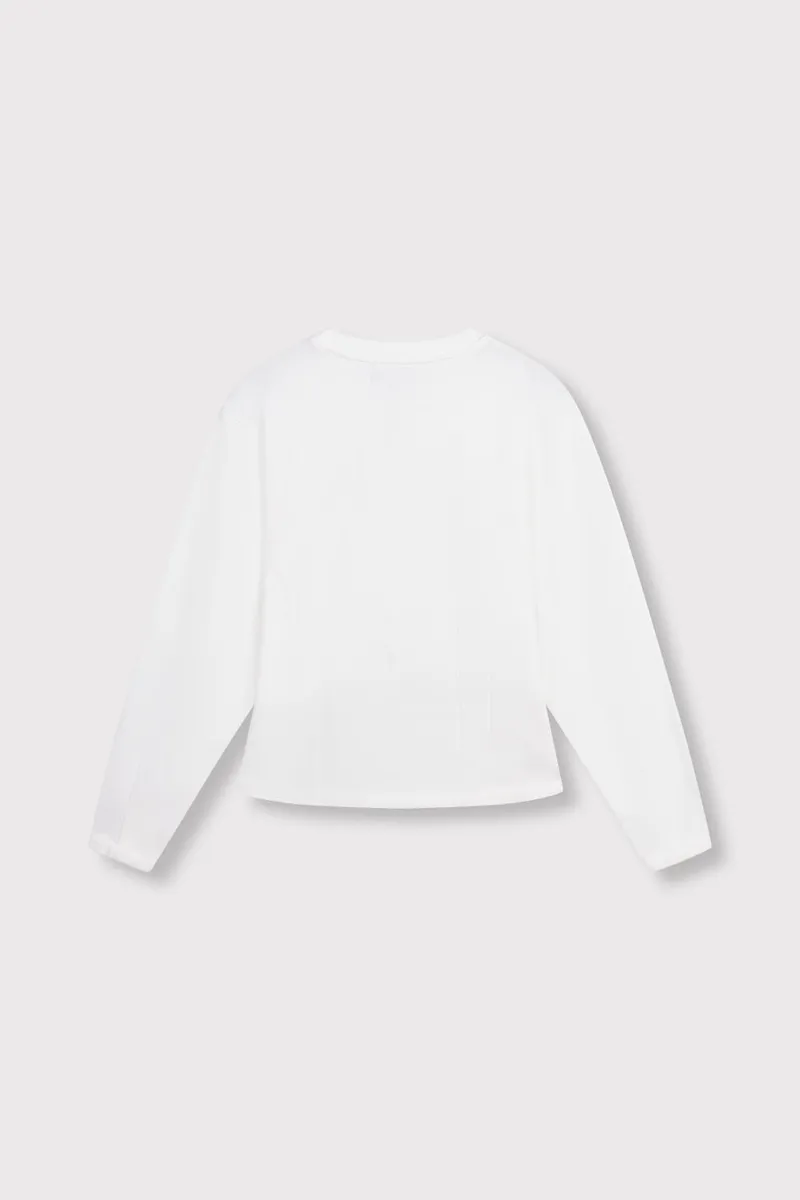 Yumi Top van Refined Department, kleur Off White