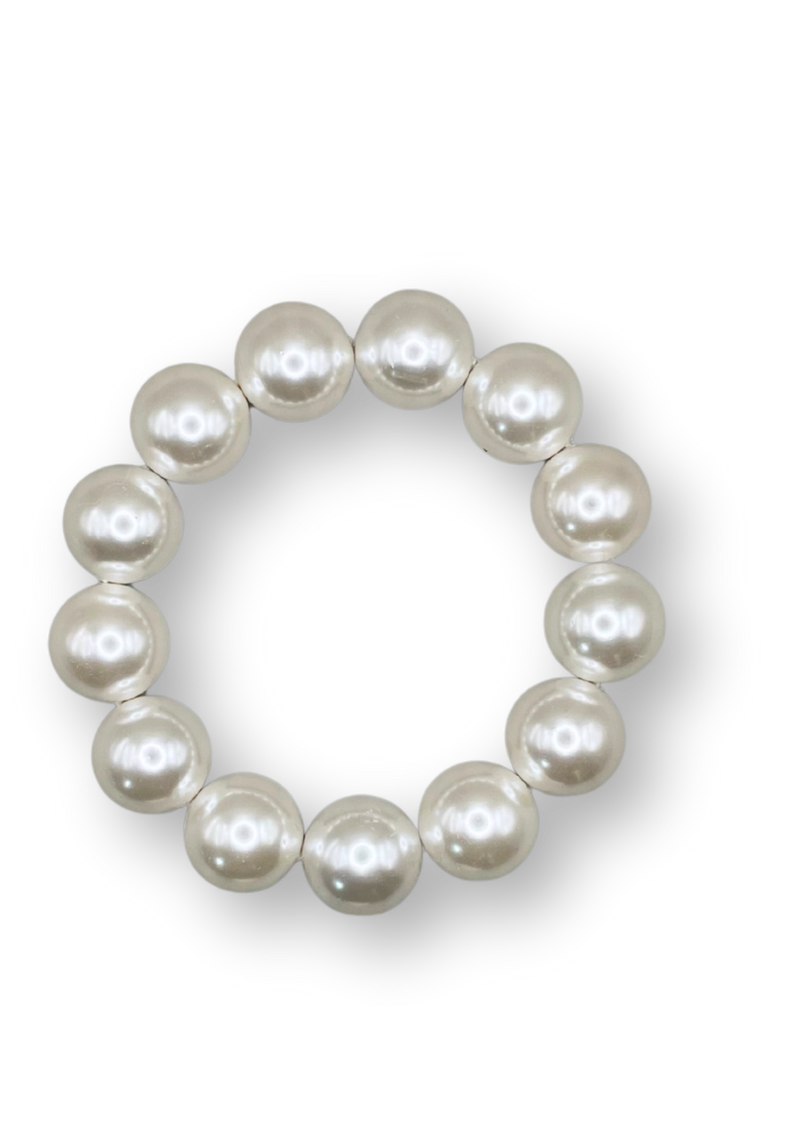 Moonlight Pearl Bracelet van Bonnie, kleur White