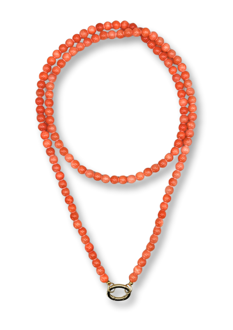 Noah Peach Necklace van Bonnie, kleur Peach